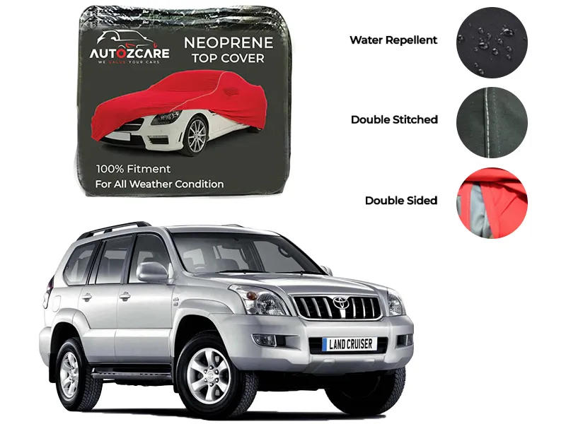  Toyota Prado FJ120 Neoprene Top Cover - Model 2003-2008 Image-1