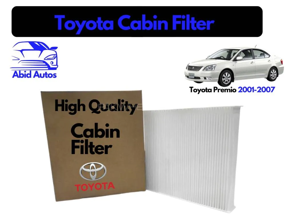 Toyota Premio 2001-2007 Premium Quality Cabin Filter - Imported Image-1