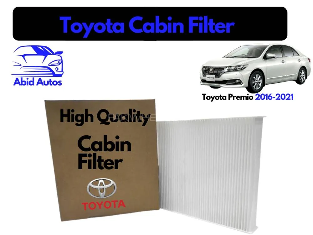 Toyota Premio 2016-2021 Premium Quality Cabin Filter - Imported Image-1