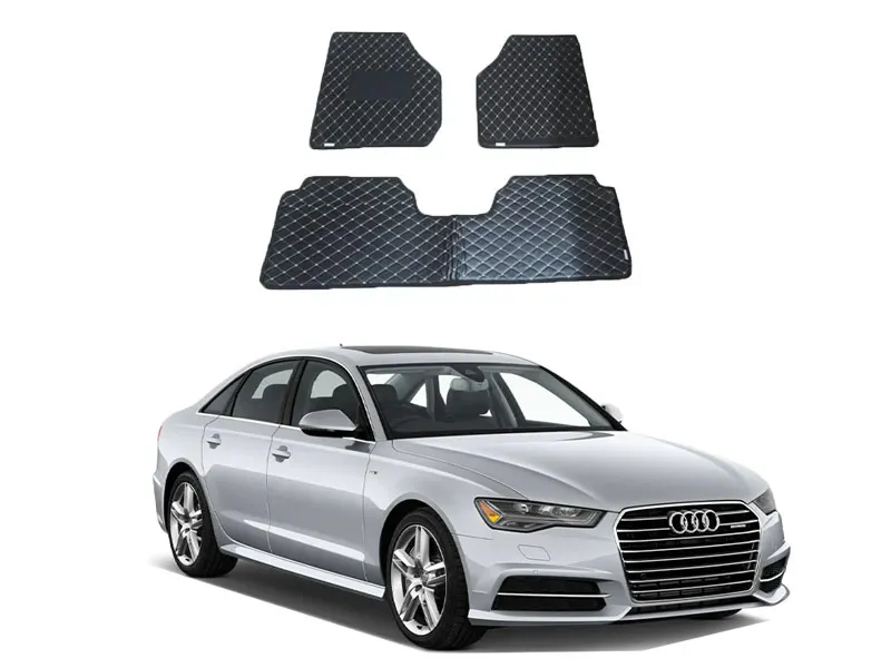 Audi A6 Model 2011-2018 7D Floor Mat ( Flat Style ) 4PCS Image-1