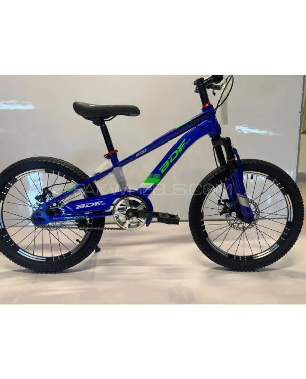 BDF 20" Front Suspension Mountain Bike – Shine Blue | Youth Adventure Bicycle In stock Image-1