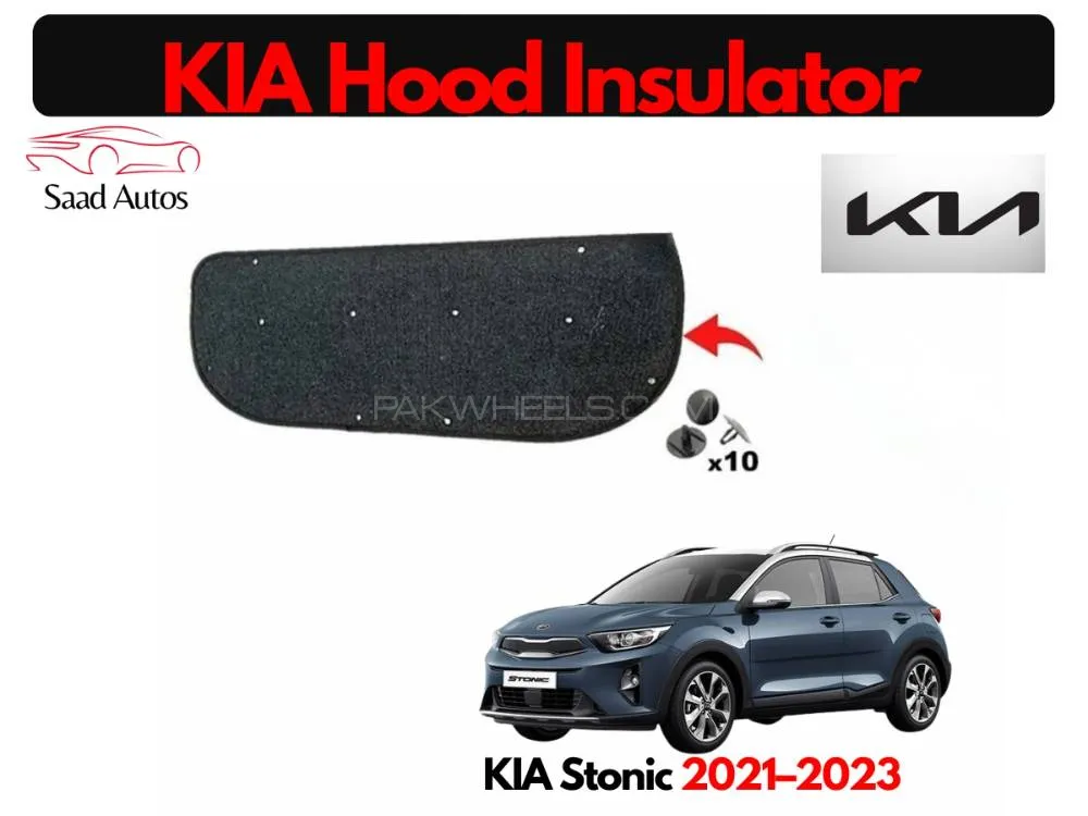Bonnet Hood Insulator Liner for KIA Stonic (2021–2023) – Local Fit Namda Cover Image-1