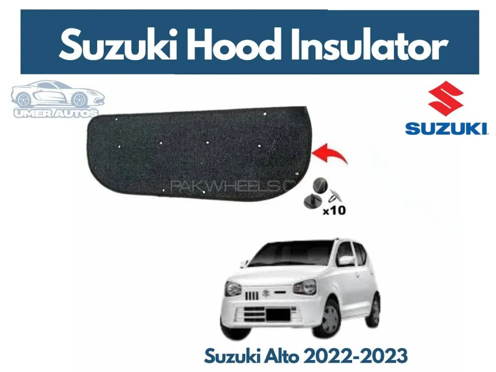 Bonnet Hood Insulator Liner for Suzuki Alto (2022–2023) – Local Fit Namda Cover Image-1