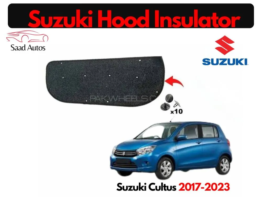 Bonnet Hood Insulator Liner for Suzuki Cultus (2017–2023) – Local Fit Cover Image-1