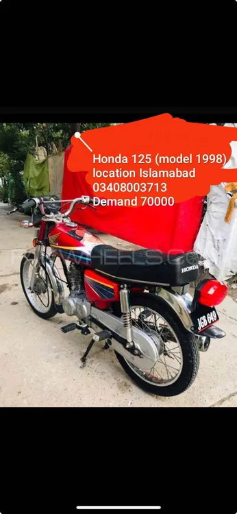 Honda CG 125 1998 for Sale Image-1