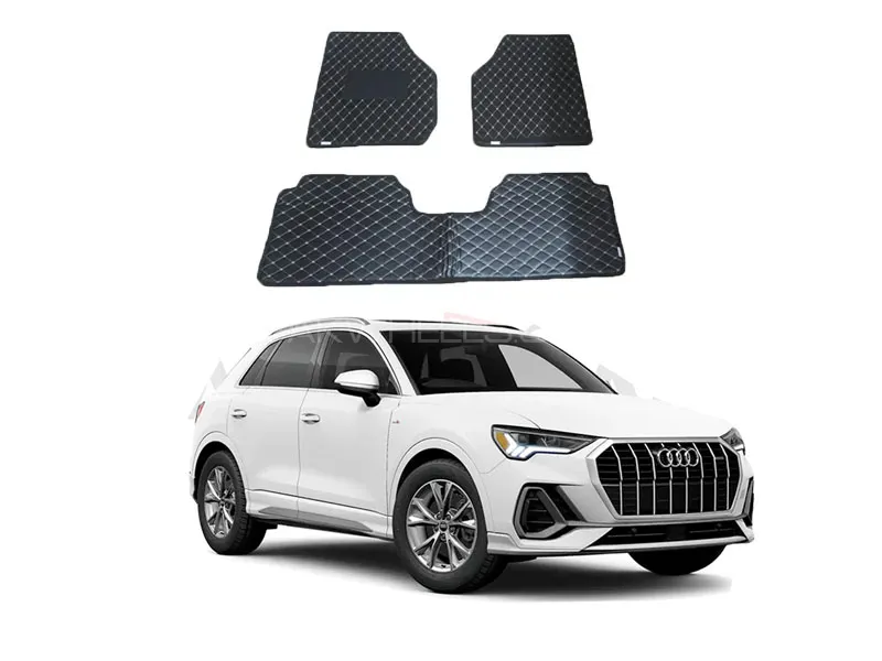 Audi Q3 Model 2019-2025 7D Floor Mat ( Flat Style ) 4PCS Image-1