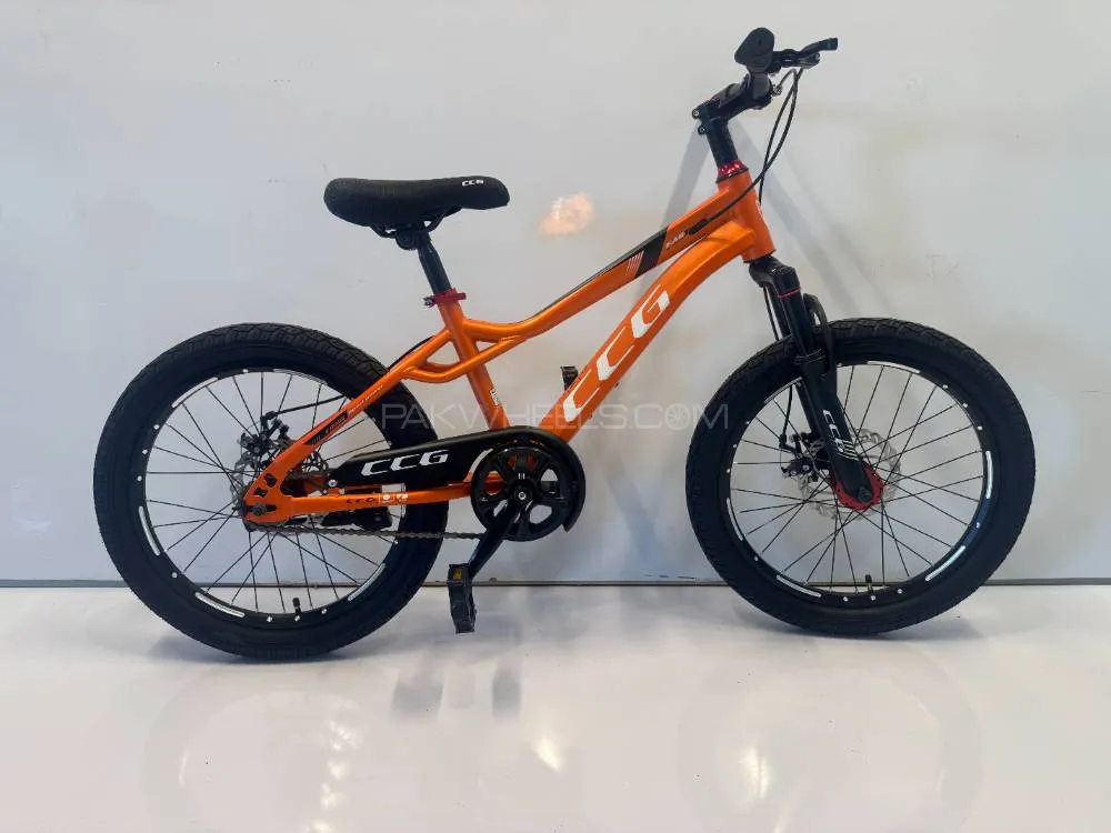 BDF 20" Front Suspension Mountain Bike – Orange Black Image-1