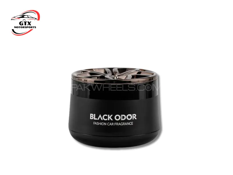 Black Odor Fashion Car Fragrance Gel – Cologne Image-1