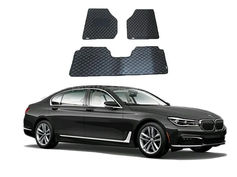 BMW 7 Series   Model 2016-2022 7D Floor Mat 5Pcs  Image-1