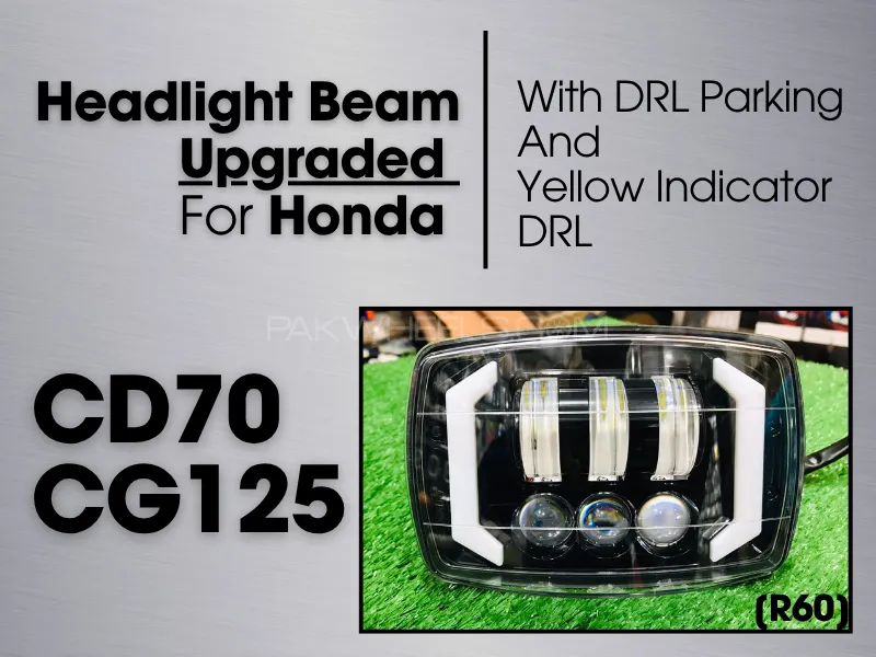 Headlight Beam Upgraded Model For Honda CD70 / CG125 Image-1