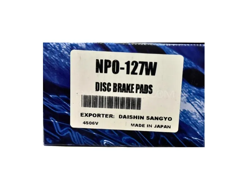 Nissin Front Brake Pad Honda BRV | NPO-127W | Made In Japan Image-1