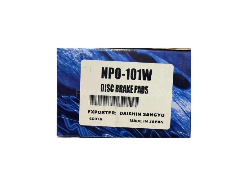 Nissin Front Brake pad Honda City 2000-2002| NPO-101W Image-1
