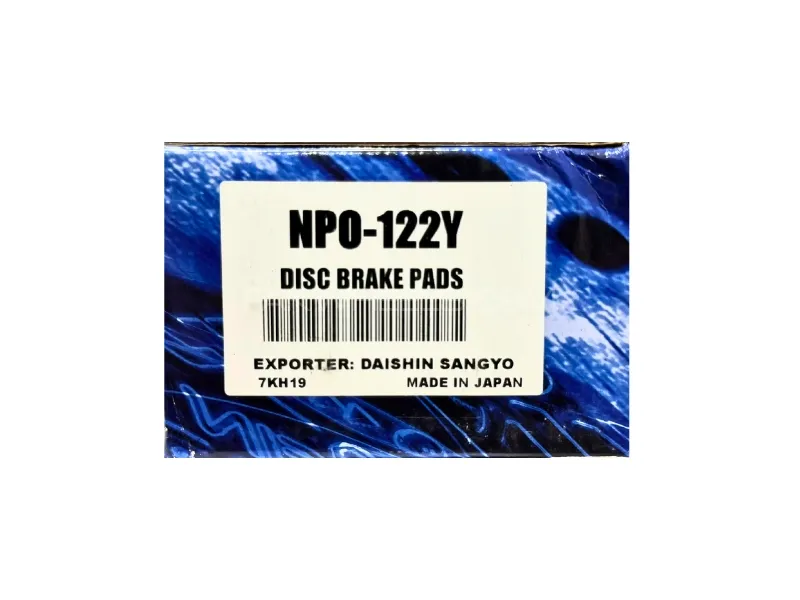 Nissin Front Brake Pad Honda Civic 2017-22 | NPO-122Y | Made In Japan Image-1