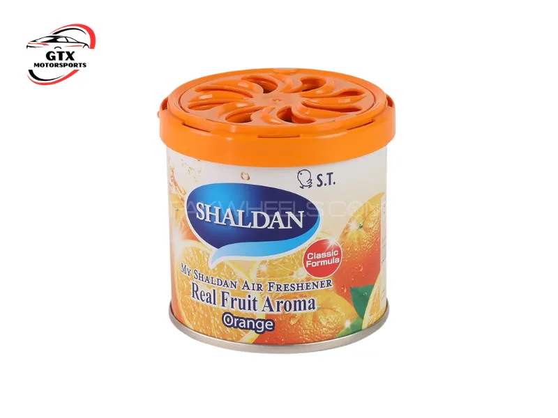 Shaldan Gel Car Air Freshener – Orange  Image-1