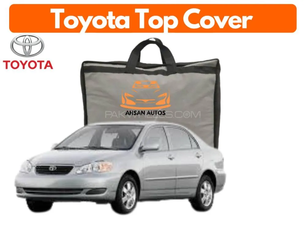 Toyota Corolla 2002–2008 Parachute Cotton Top Cover – Scratch & Water Resistant Image-1