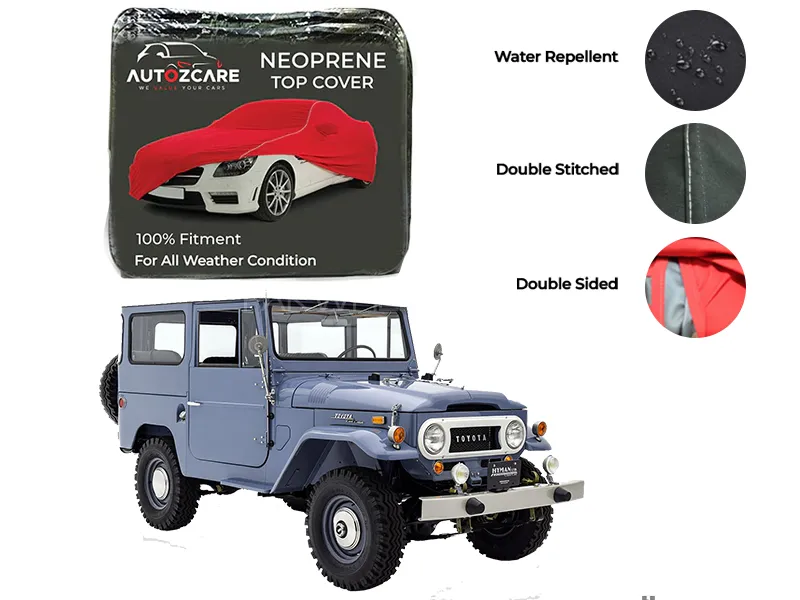  Toyota Land Cruiser FJ40 Neoprene Top Cover - Model 1960-1984 Image-1