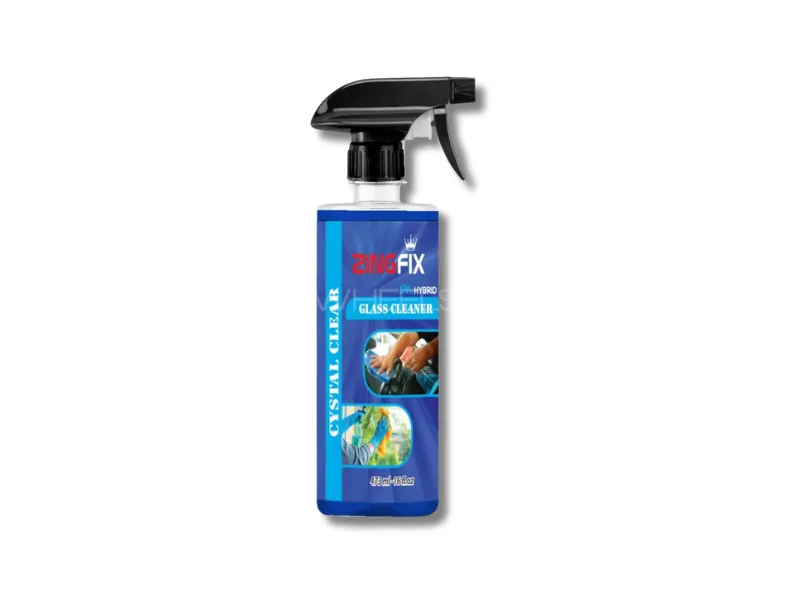 Zingfix Glass Cleaner – IPA Hybrid Formula – 473ml | Streak-Free Clarity & Fast-Drying Finish Image-1