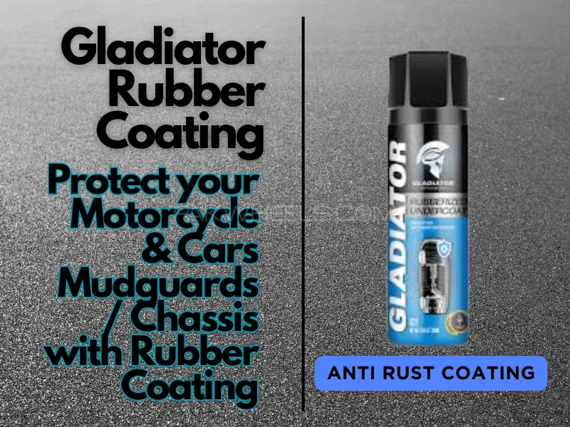 Anti Rust | Damping | Sound Proofing | Rubber Undercoating for Cars & Two Wheelers. Image-1