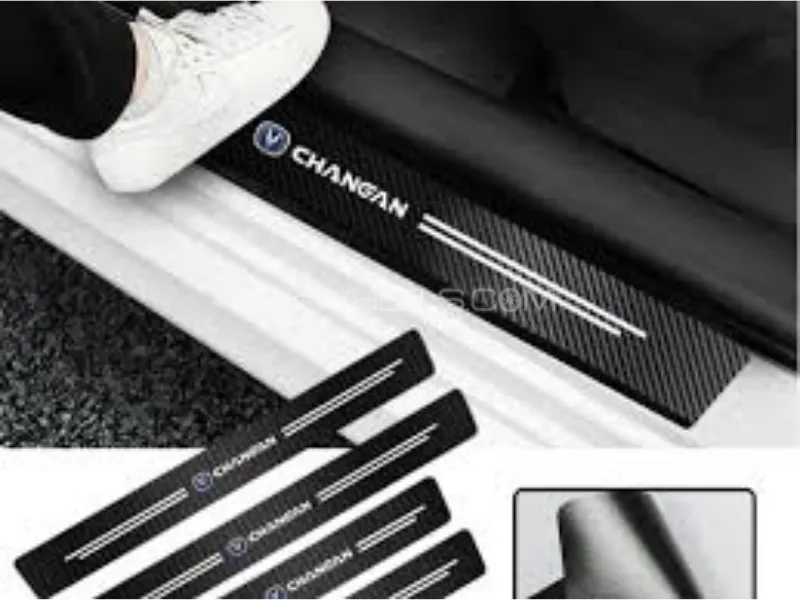CHANGAN Car Door Sills Carbon Fiber Protector  Image-1