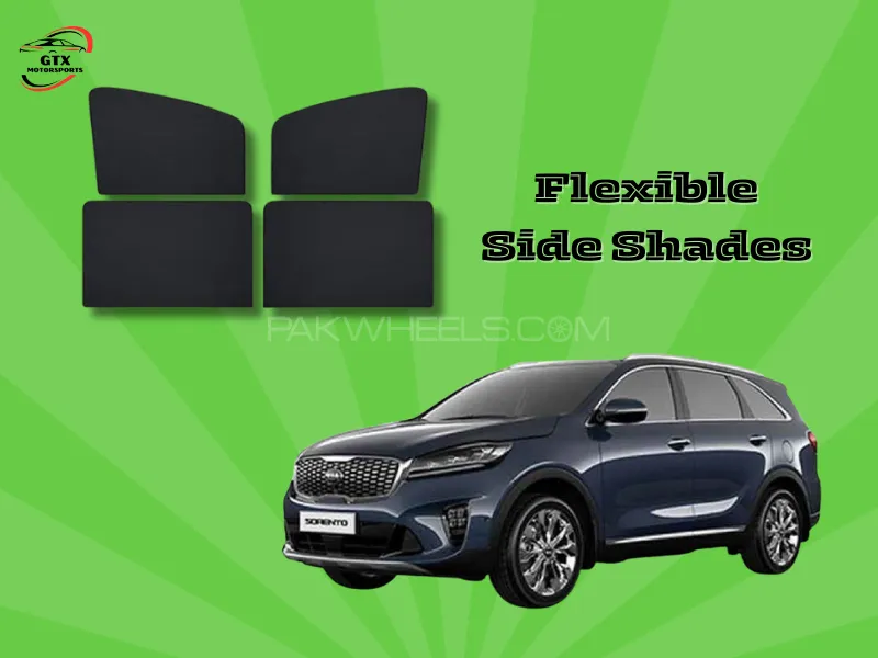 Flexible Side Shades for KIA Sorento 2021-2024 Image-1