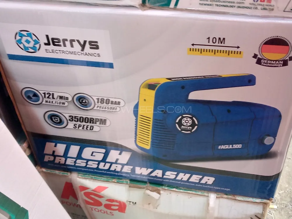 Jerry's German High Pressure Car Washer 180 Bar induction Motor Image-1
