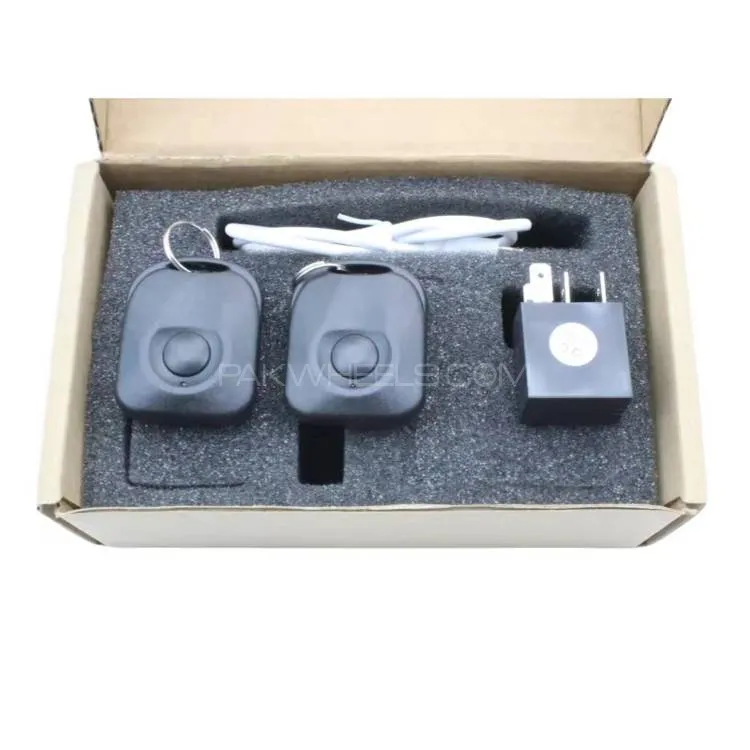 OEM Design 4 Pin Relay Anti-theft 2.4 GHz Car Relay Immobilizer Hijacking Security Car Alarm System Image-1