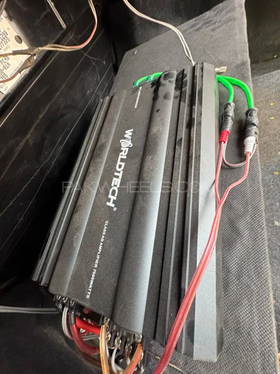 World tech amplifier and Seavey audio woofer Image-1