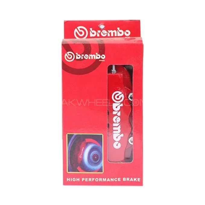 Brembo High Performance Car Break Pedal - Red (Large) Image-1