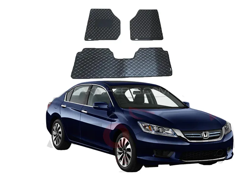 Honda Accord  Model 2013-2018 7D Floor Mat ( Flat Style ) Image-1