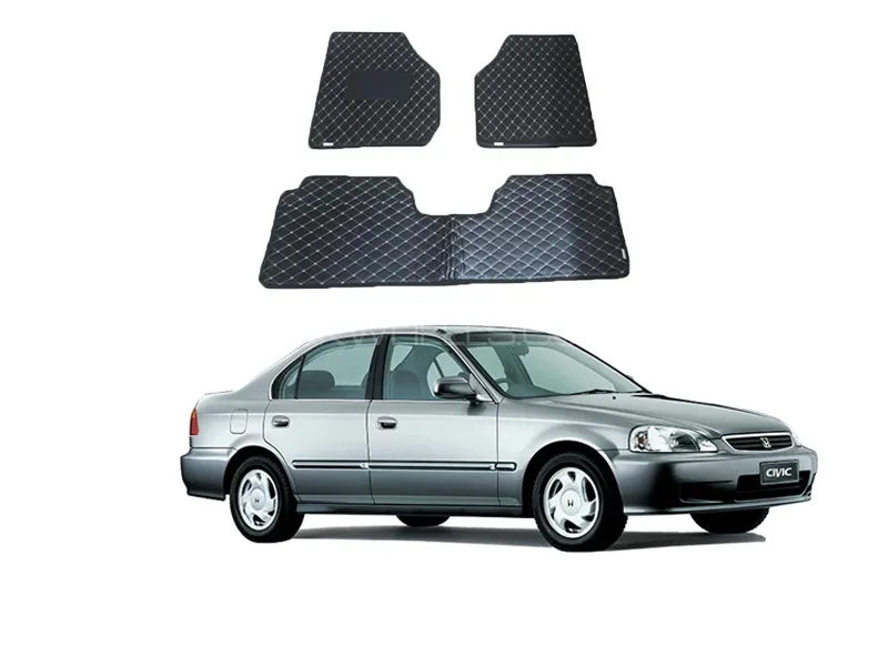 Honda Civic Model 1996-2001 7D Floor Mat Image-1