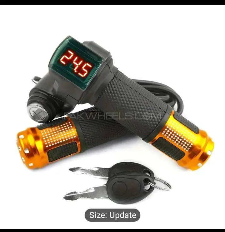 Throttle Grip 24V/36V/48V with Key & Display Image-1