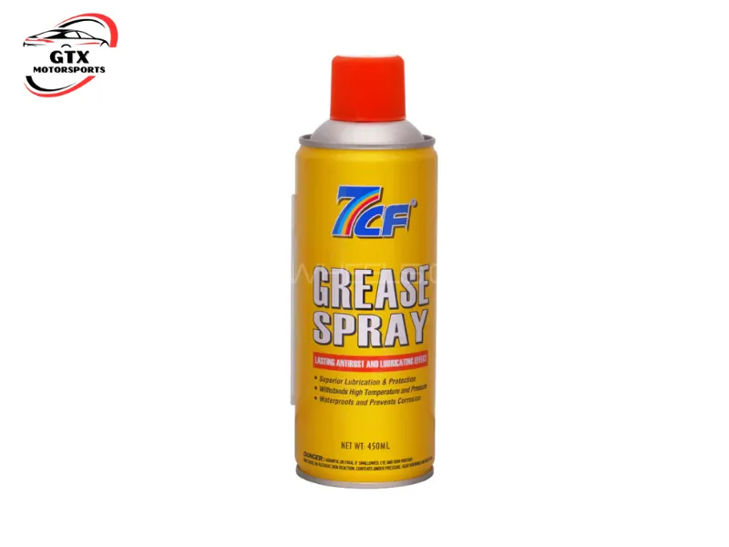 7CF Multipurpose Grease Spray – 450ml | High Lubrication & Rust Protection Image-1
