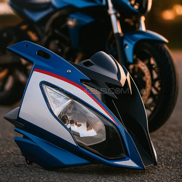 Geniune BMW S1000RR Left Side Headlight along with Fairing | Used" Image-1