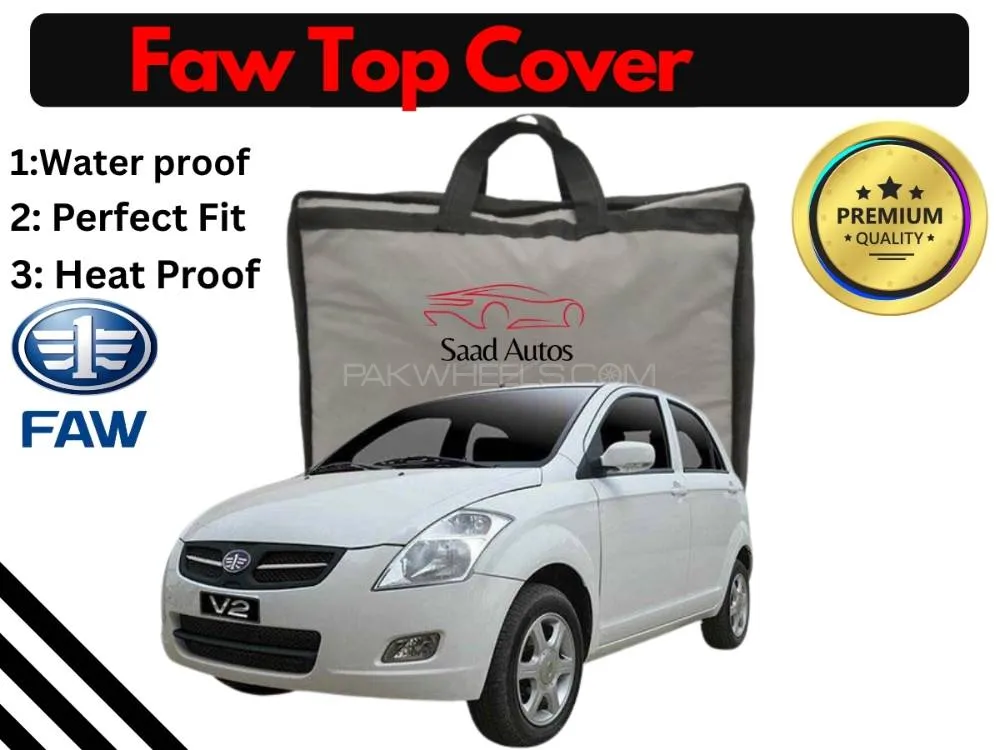 FAW V2 2013-2022 Top Cover | Black | Anti-Scratch | Parachute | Heat Proof | Water Proof Image-1