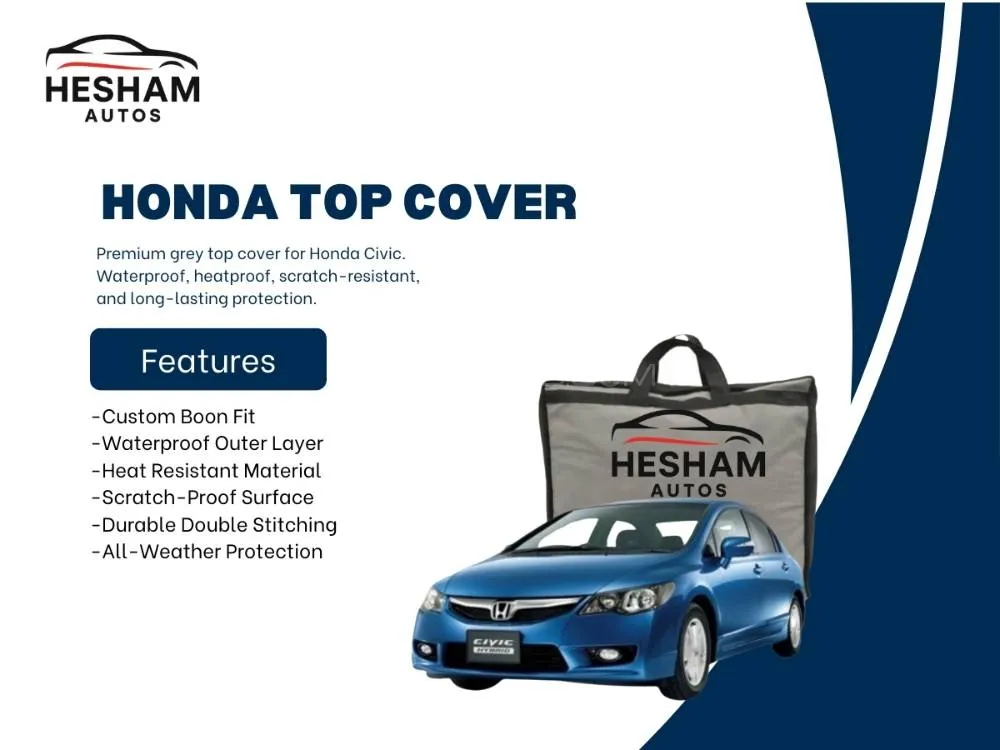 Honda Civic Reborn 2006–2012 Waterproof Rubber-Coated Ultra Soft Top Cover Image-1