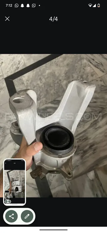 Honda civic x genuine engine mounting Image-1