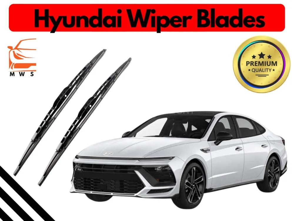 Soft Rubber Wiper Blade for Hyundai Sonata 2021–2024 – Silent & Precise Fit Image-1