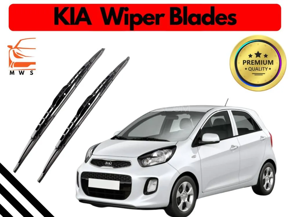 Soft Rubber Wiper Blade for KIA Picanto 2019–2024 – Smooth & Silent Fit Image-1