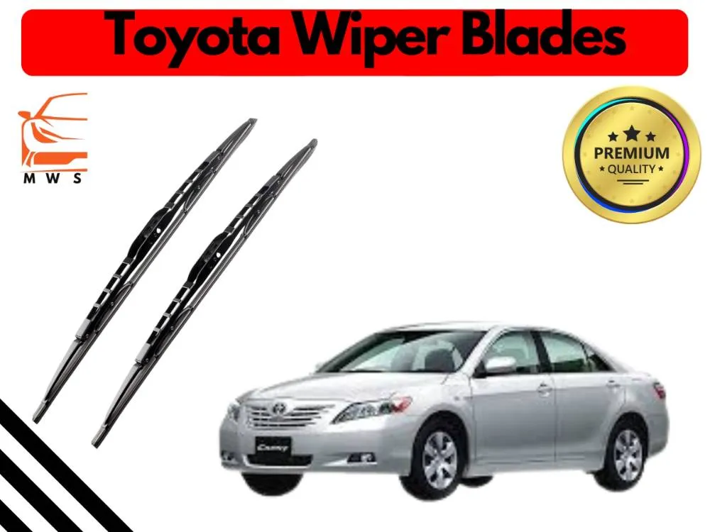 Soft Rubber Wiper Blade for Toyota Camry 2011–2024 – Quiet & Streak-Free  Long Descriptio Image-1