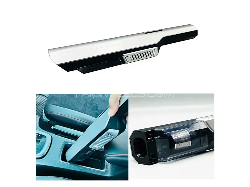 Wireless Rechargeable Car Vacuum Cleaner Strong Suction - Car Mela  Image-1