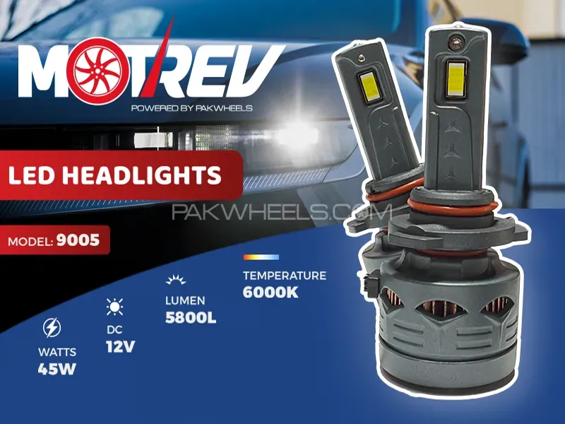 [Event Only] PakWheels Motrev UltraBright 9005 LED Car Image-1