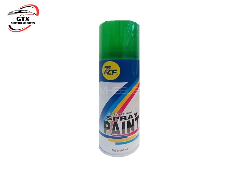 7CF Green Spray Paint – 400ML Protective Aerosol Image-1