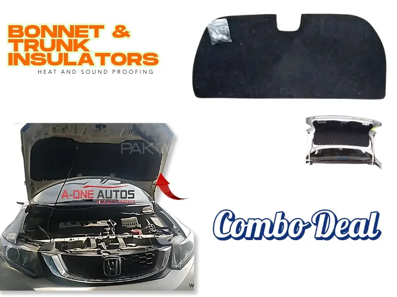 Combo Deal for Honda Civic Rebirth 2012-2016 (Bonnet Insulator + Trunk Insulator) Image-1
