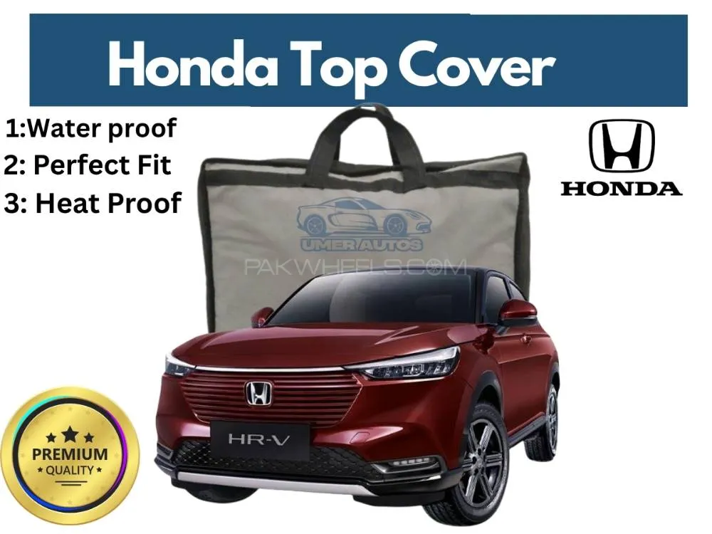 Honda HRV 2013-2024 Top Cover | Black | Anti-Scratch | Parachute | Heat Proof | Water Proof Image-1