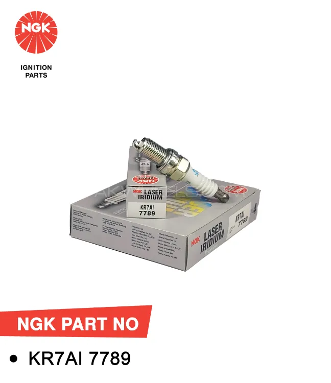 NGK Spark Plug Suzuki Every Japan Assembled 660cc 2001-2010 (KR7AI) Laser Iridium (Japan -Single Pc) Image-1