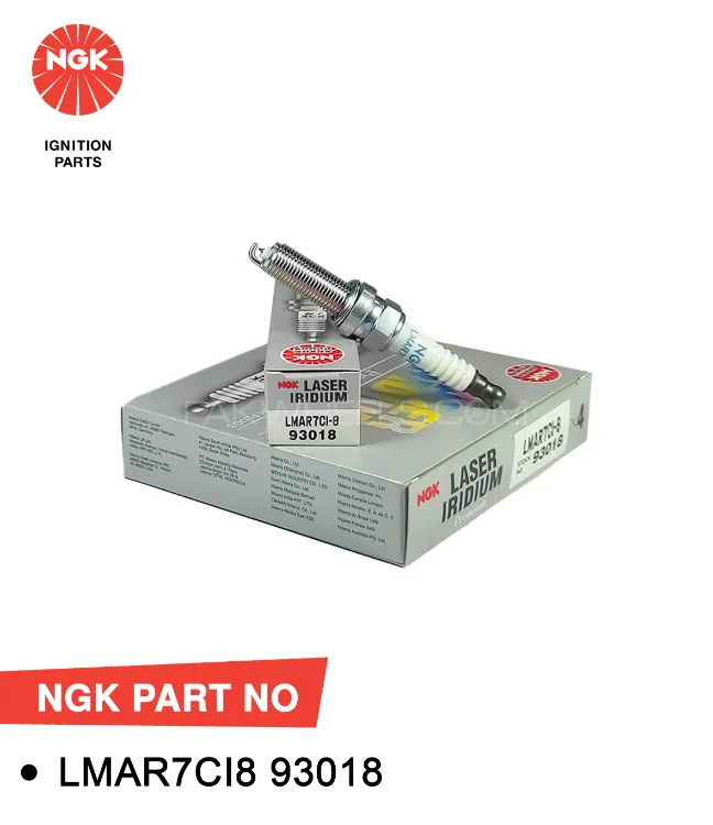 NGK Spark Plug Suzuki Every Japan Assembled-Non Turbo 660cc 2016-2024 (LMAR7CI8) (Japan -Single Pc) Image-1