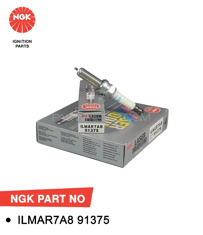 NGK Spark Plug Suzuki Every Japan Assembled - Turbo 660cc 2016-2024 (ILMAR7A8) (Japan -Single Pc) Image-1