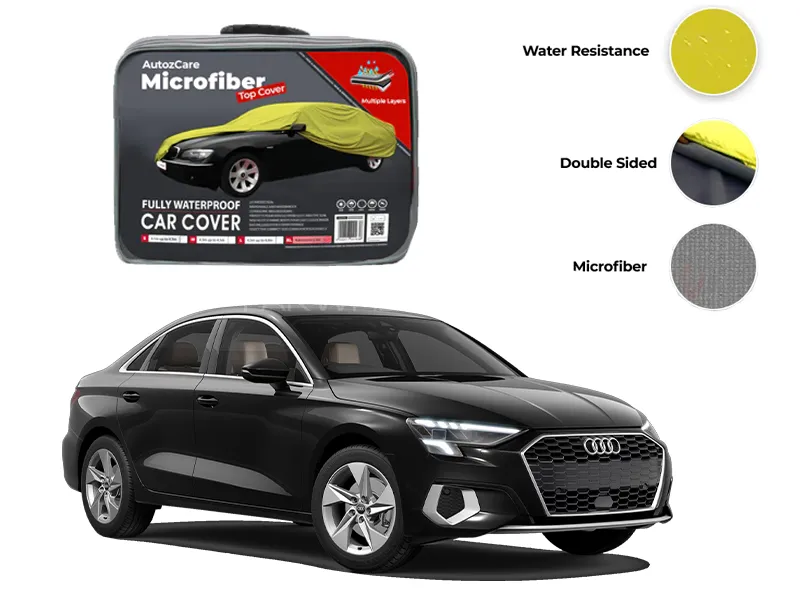 Audi A3 Microfiber Car Top Cover - Model 2021-2025 Image-1