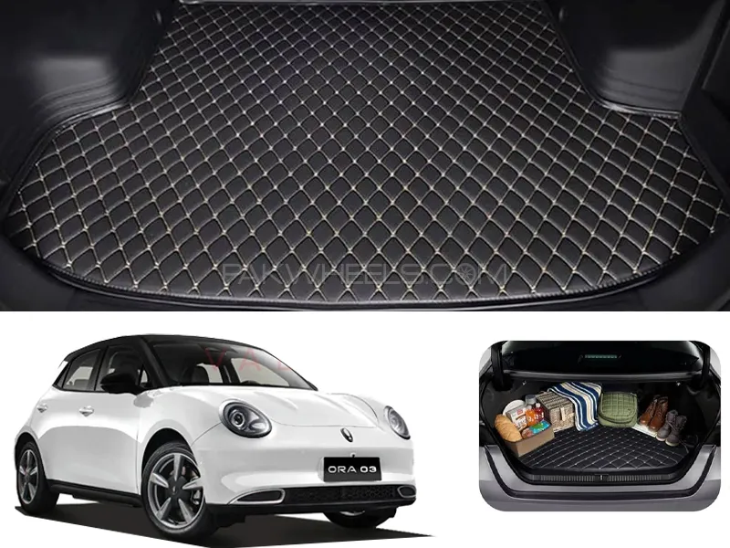  GWM ORA 03 7D Custom Car Trunk Mat - Model 2025 Image-1