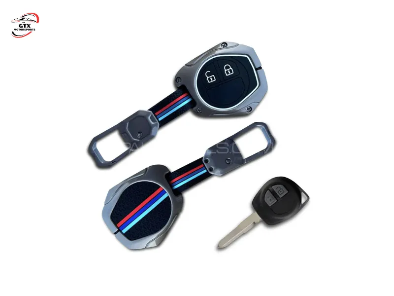Suzuki Wagon R 2014–2025 Zinc Alloy Metal Key Cover  Image-1